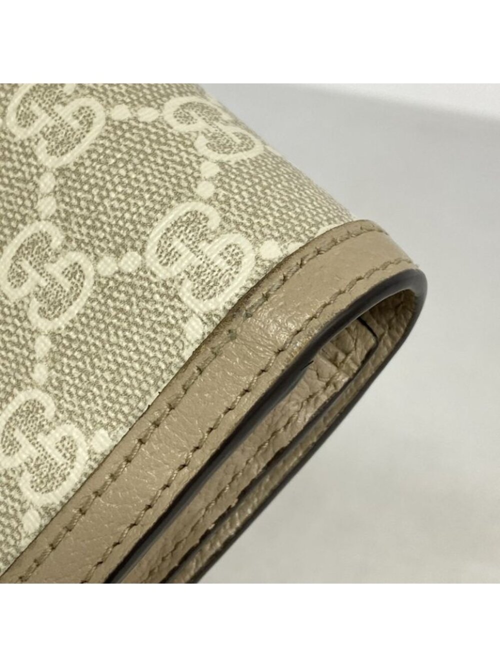 Gucci Wallet Ophidia Beige Gold - Picture 6 of 10